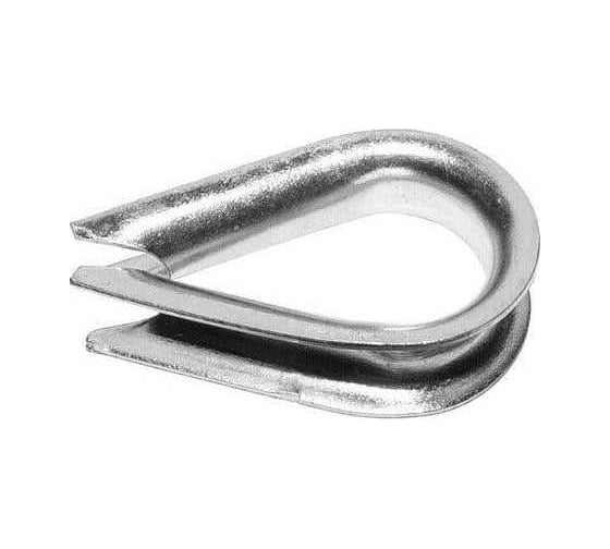 Изображение товара Коуш для стальных канатов ООО ПКФ Сварком 10мм нерж. (уп/2шт.) k00004071