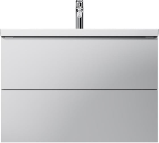 Изображение товара База под раковину AM.PM GEM подвесная, 80 см, 2 ящика push-to-open, цвет: белый, глянец M90FHX0802WG