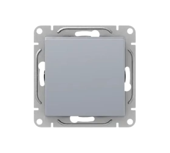 Изображение товара Механизм выключателя EKF, одноклавишный, кнопочный, алюминий Эпика UP1-SWA-13