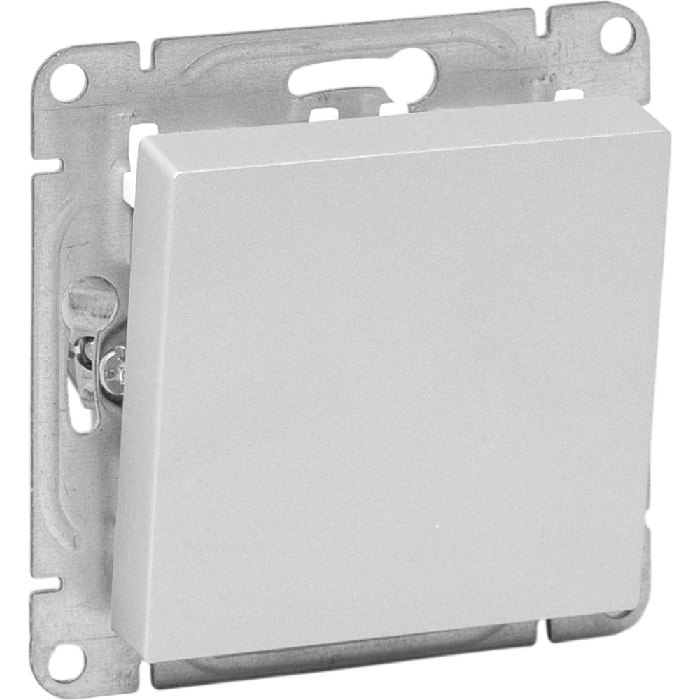 Изображение товара Механизм выключателя EKF одноклавишный перекрёстный алюминий Эпика UP1-SWA-12