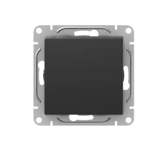 Изображение товара Механизм выключателя EKF, одноклавишный, кнопочный, чёрный Эпика UP1-SWB-13