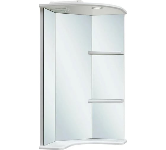 Изображение товара Зеркало для ванной RUNO Браво 40 угловое 00000000949