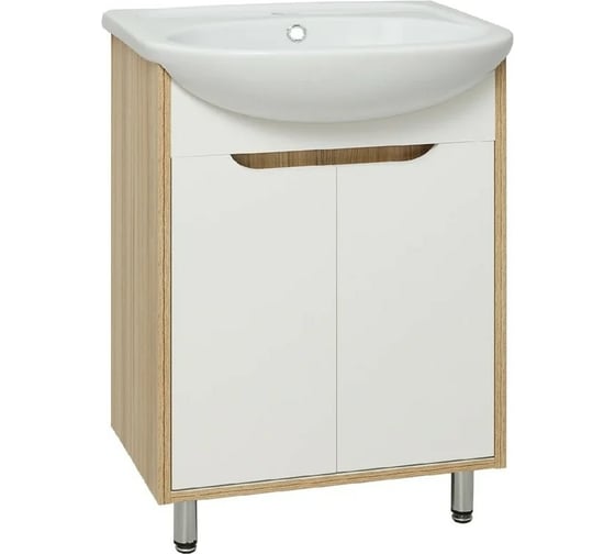 Изображение товара Тумба RUNO ЭКО 60 под умывальник Уют 60 00000001144