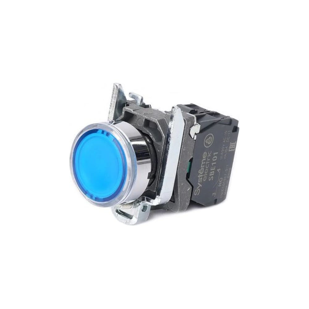 Изображение товара Кнопка Systeme Electric SB4BW36M5 с подсветкой и защитой IP65 для монтажа