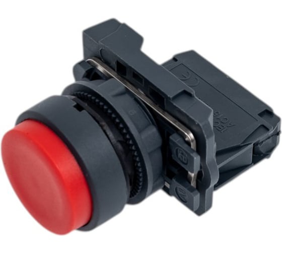 Изображение товара Кнопка Systeme Electric SB5 в сборе модульная 22мм выступающая красная с возвратом пластик 1НЗ SB5AL42