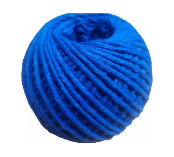 Изображение товара Хлопчатобумажный шпагат ЭБИС 1500 текс, 50 м, синий 70050