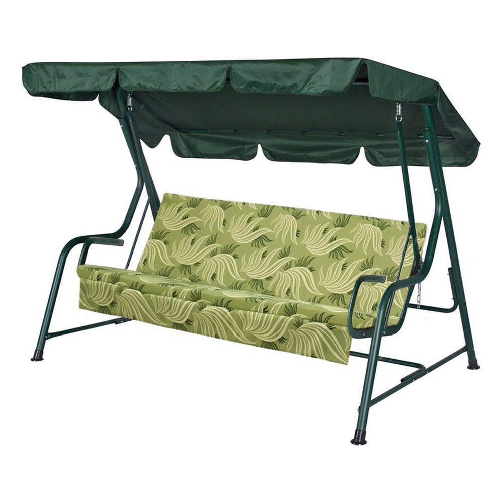 Изображение товара Садовые качели Удачная Мебель Сантьяго зелёные раскладные A46G.351
