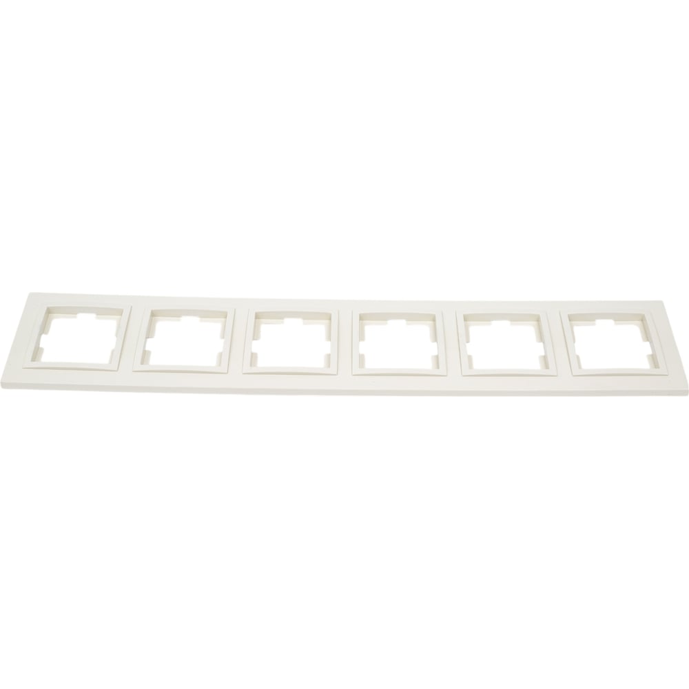 Изображение товара 6-я рамка MONO ELECTRIC Despina, крем 102-170000-166