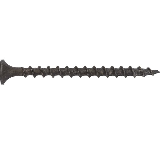 Изображение товара Саморезы для гипсокартона по дереву Steelfix 3,5х50 потайная головка, крупный шаг, оксидированные 198шт КШ355005
