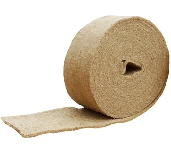 Изображение товара Пакля в ленте джутовая ХСИ ширина 15 см, толщина 5-6 мм, 1017