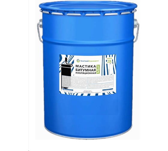 Изображение товара Мастика битумная гидроизоляционная ХСИ 15 кг 1006