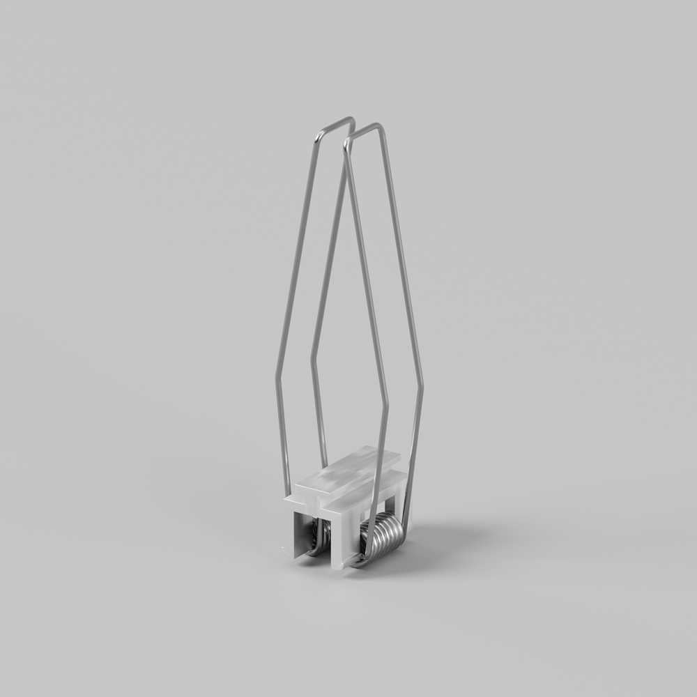 Изображение товара Комплект креплений Maytoni для профиля ALM-8832-S-2M, 4 шт. нержавеющая сталь