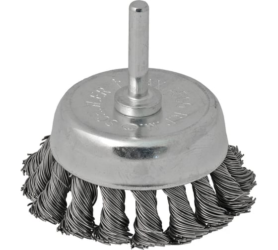 Изображение товара Щетка чашечная (65 мм; крученая проволока 0.5 мм) для дрели SCH.W.ERT 4001030