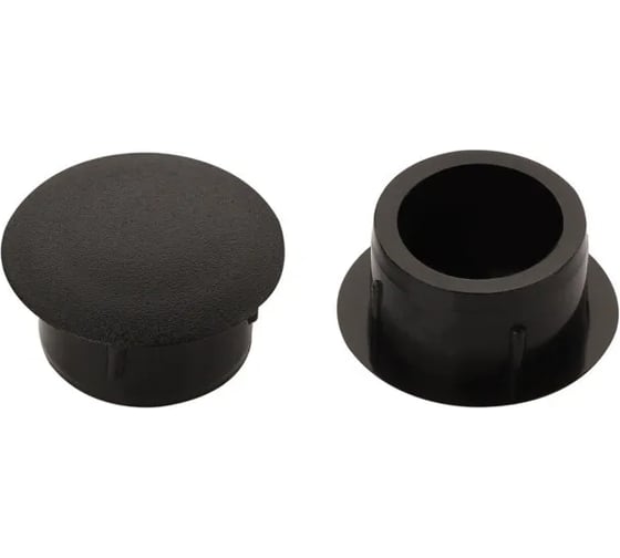 Изображение товара Заглушка ООО ПКФ Сварком под отверстие Д10, черная, 5уп/50шт. k00009650