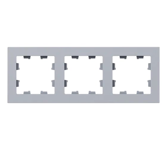 Изображение товара 3 - местная рамка EKF алюминий, пластик Эпика UP1-FPA-03
