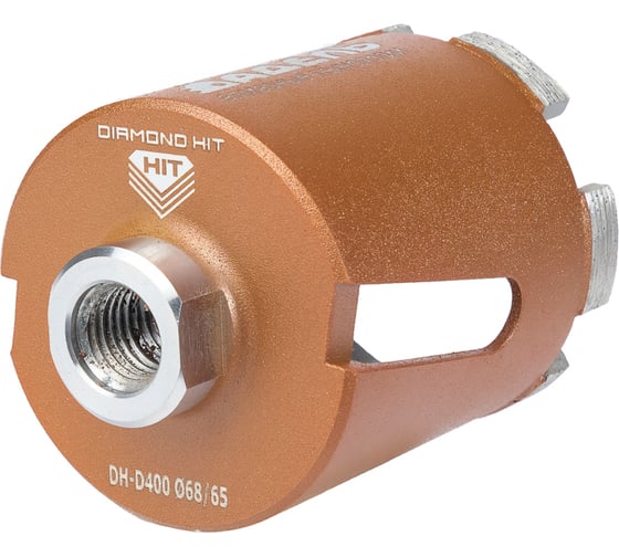 Изображение товара Сверло алмазное для подрозетников DH-D400 (68/65 мм; M16; 6 сегментов) Адель ДУУ00005759