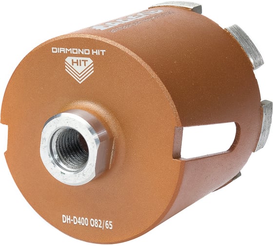 Изображение товара Сверло алмазное для подрозетников DH-D400 (82/65 мм; M16; 7 сегментов) Адель ДУУ00005763