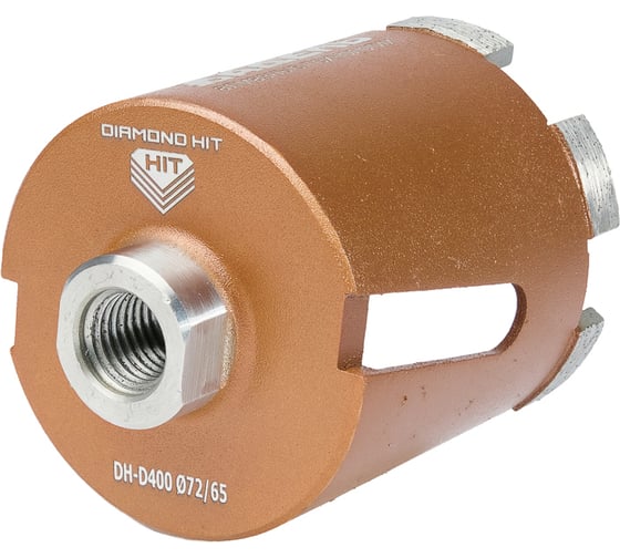 Изображение товара Сверло алмазное для подрозетников DH-D400 (72/65 мм; M16; 6 сегментов) Адель ДУУ00005761