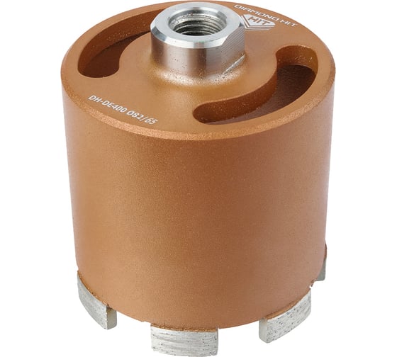 Изображение товара Сверло алмазное для подрозетников DH-DE400 (82/65 мм; M16; 7 сегментов) Адель ДУУ00005757