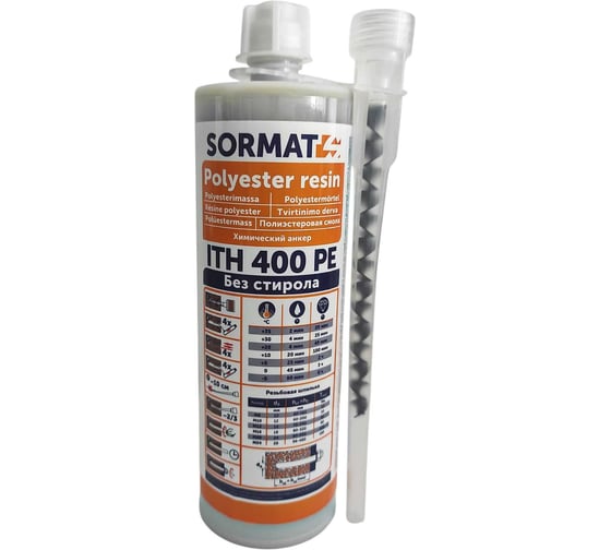 Изображение товара Химический анкер SORMAT ITH 400 PE 9630172941
