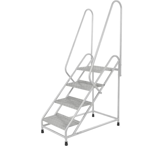 Изображение товара Монтажная подставка MEGAL (тип 2) 4 ступени с двумя поручнями 050904