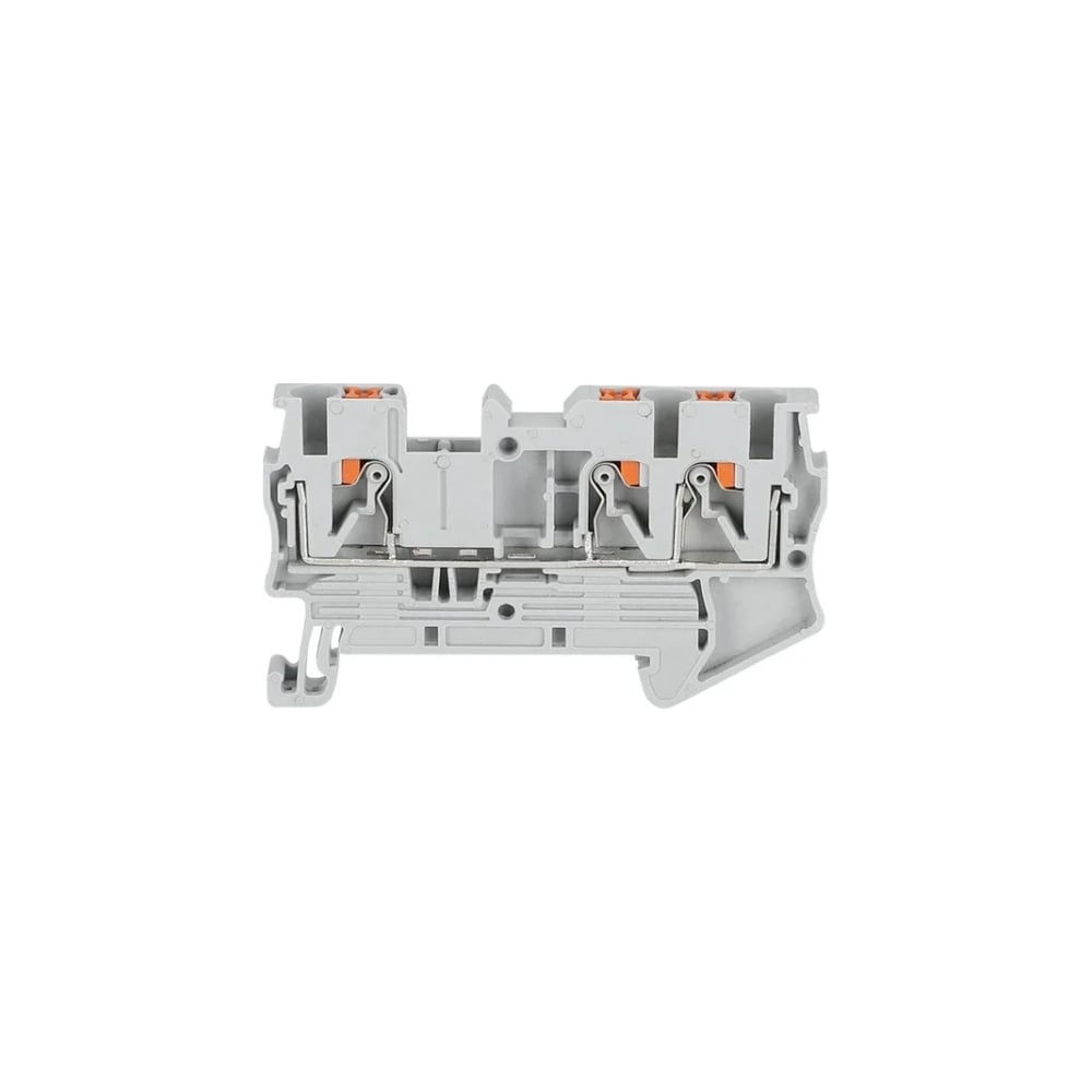 Изображение товара Клемма проходная CONTA CPT 2.5-TW GRAY-50, PUSH-IN, 3-ходовая, 2.5 мм²