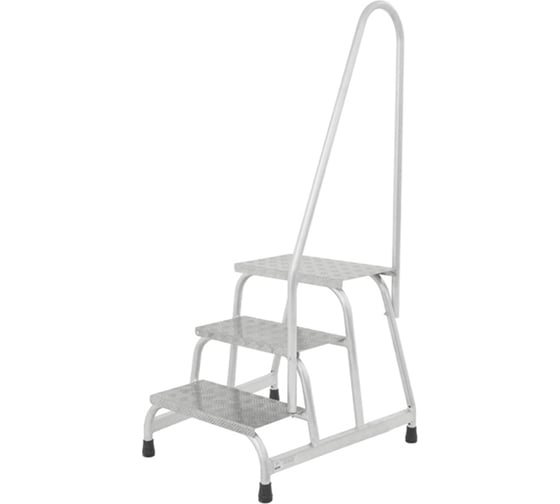 Изображение товара Монтажная подставка MEGAL (тип 1) 3 ступени с одним поручнем 050303