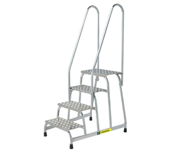 Изображение товара Монтажная подставка MEGAL (тип 1) 4 ступени с двумя поручнями 050404