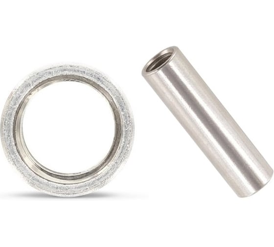 Изображение товара Втулка круглая ООО ПКФ Сварком М 6x20 нерж. упаковка 10шт. k00013426