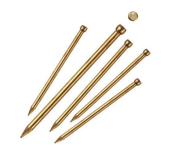 Изображение товара Гвозди финишные ООО ПКФ Сварком 1,2x20 латунь 1 кг. k00001650