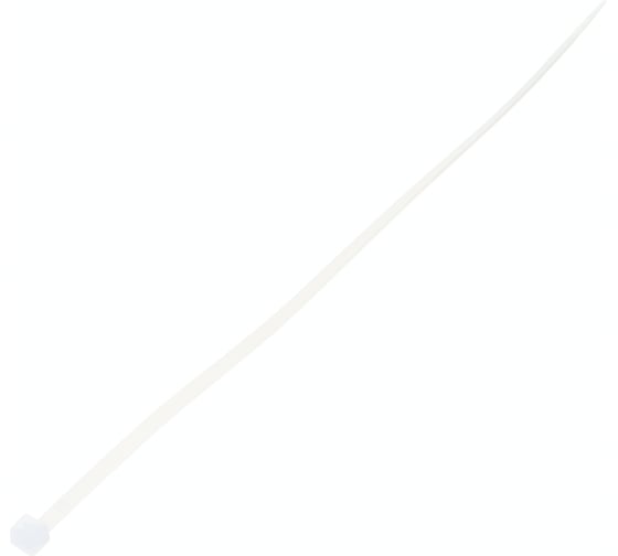 Изображение товара Нейлоновые стяжки FORTISFLEX НСС EasyFix 5x300 белый, 100 шт. 84806