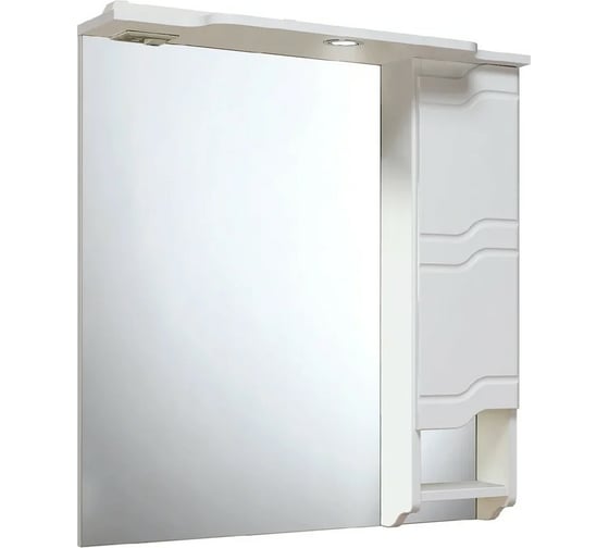 Изображение товара Зеркальный шкаф RUNO Стиль 75 правый 00000001128