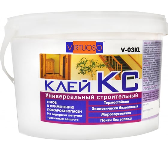 Изображение товара Клей VIRTUOSO КС 1.5 кг 50904