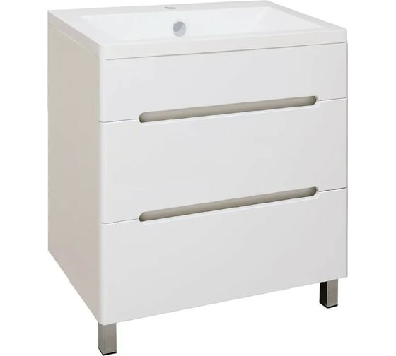 Изображение товара Тумба RUNO ПАРМА 75 2 ящика, напольная под умывальник Omega 75 00000001141