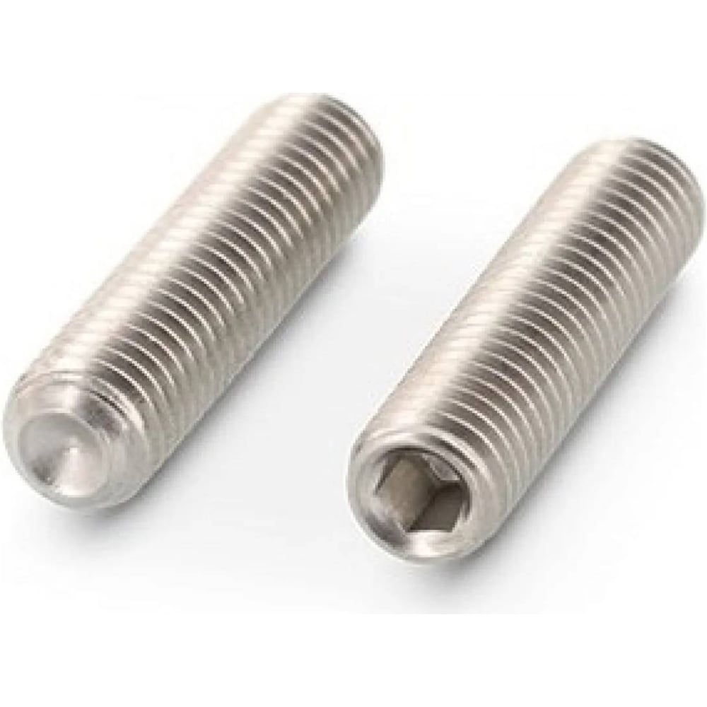 Изображение товара Винт установочный М10x20 DIN916 из нержавеющей стали 15 шт.