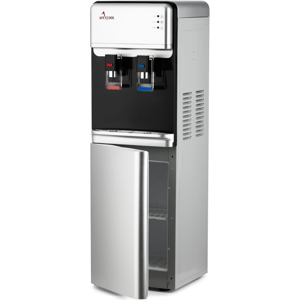 Кулер для воды APEXCOOL холодильник korting knfc 72337 x серебристый серый