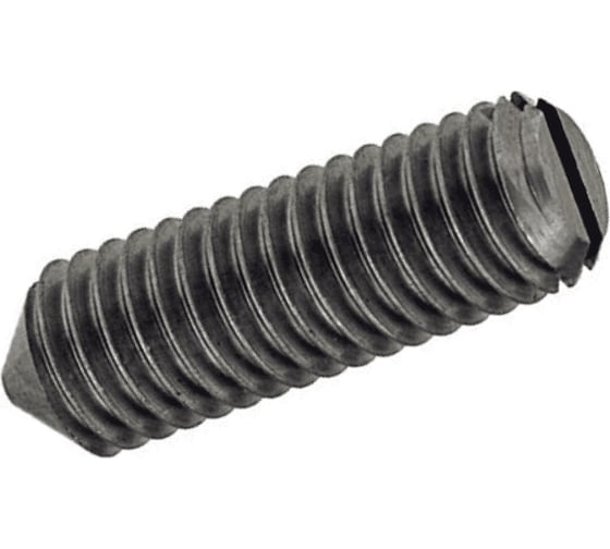 Изображение товара Винт установочный ООО ПКФ Сварком шлиц/остр М 8x16 DIN 553 нерж. упаковка 5шт. kБП-00000334