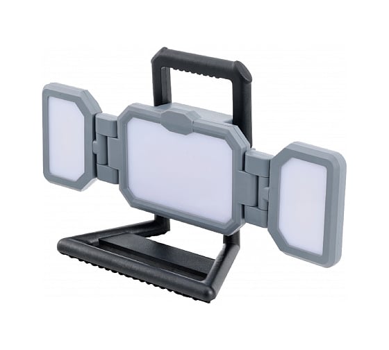 Изображение товара Прожектор светодиодный аккумуляторный Фарлайт с регулируемым углом освещения 2400 лм 6500 К 8000 мА*ч 2 режима IP20 FAR002537