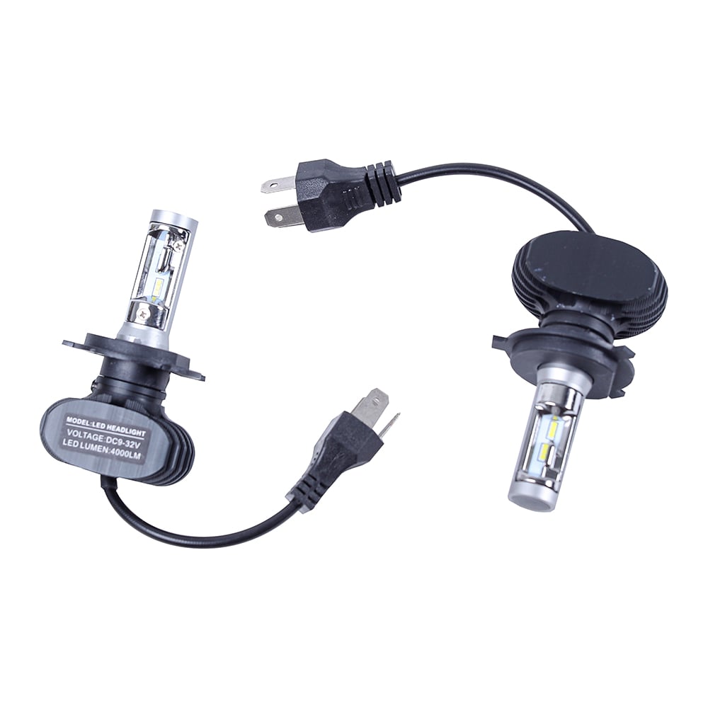 Изображение товара Комплект светодиодных ламп Крал H4-CSP Chip-4000LM 6500К 2 шт для автомобиля