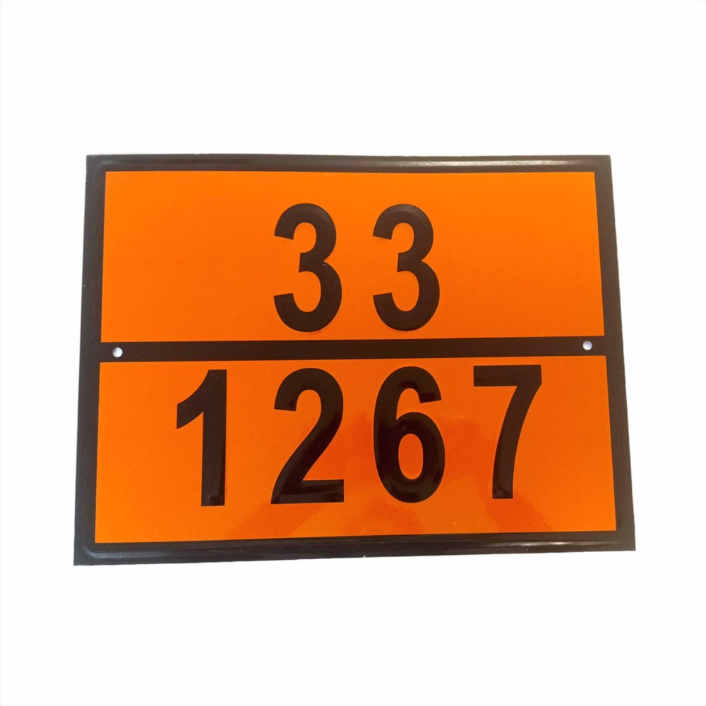 Изображение товара Информационная табличка VENGO по ДОПОГ нержавеющая сталь 300х400 мм