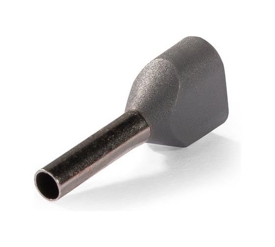 Изображение товара Наконечник штыревой втулочный изолированный КВТ НШВИ( 2) 0, 75-8 серия ЕВРО (500шт.) 103244