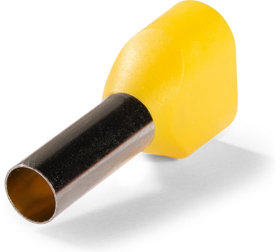 Изображение товара Наконечник штыревой втулочный изолированный КВТ НШВИ( 2) 6, 0-14 серия ЕВРО (500шт.) 103249