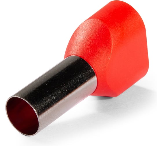 Изображение товара Наконечник штыревой втулочный изолированный КВТ НШВИ( 2) 10-14 серия ЕВРО (500шт.) 103250