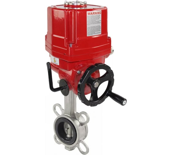 Изображение товара Затвор DN.ru 316L-316L-EPDM Ду65 Ру16 с электроприводом EX-010 220В D050-02435