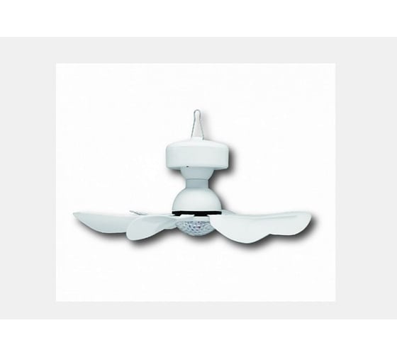 Изображение товара Вентилятор Фарлайт кемпинговый 3 скорости с фонарем 380 лм и светильником 3300 мА*ч голубой FAR000318