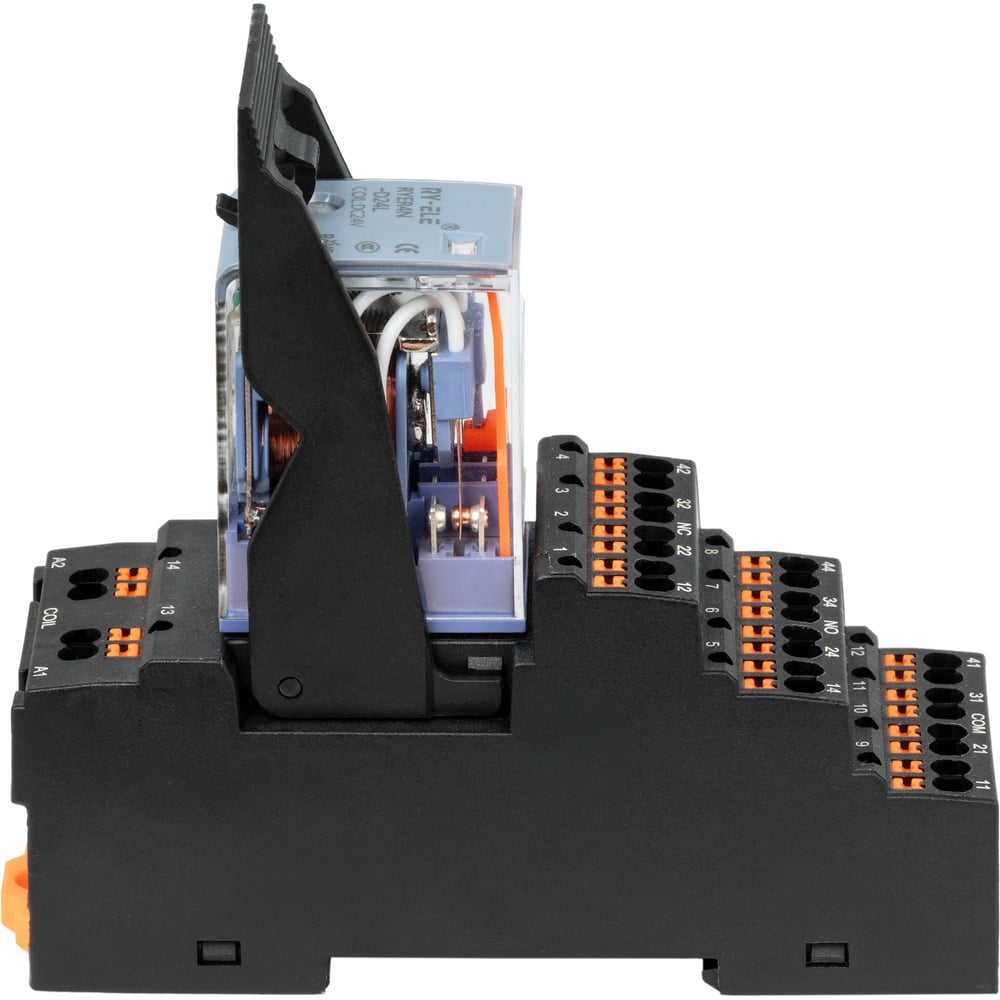 Изображение товара Четырехконтактный релейный модуль CONTA CR-024-4FC-10 24VDC IP20 для автоматизации