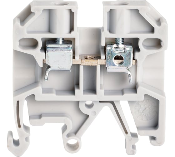 Изображение товара Клемма проходная, винтовой зажим CONTA CSAK-2.5EN-100 (упак 100 шт) 00-00013135