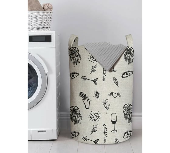 Изображение товара Корзина для хранения вещей JoyArty  Атрибуты вечности 40x60 см  gaba_385280_L