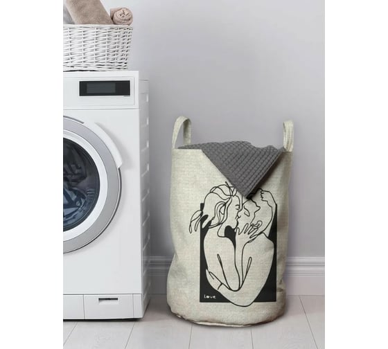 Изображение товара Корзина для хранения вещей JoyArty Страстная любовь 35x50 см gaba_385282_M