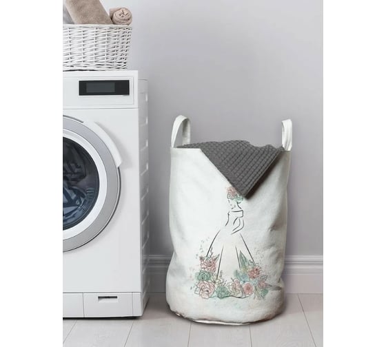 Изображение товара Корзина для хранения вещей JoyArty Прекрасная леди весны 35x50 см gaba_385296_M